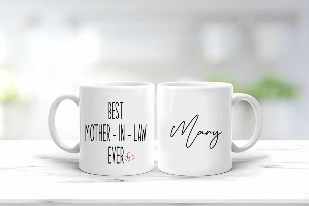 Custom Mother's Day Gift Mother's Day Mug Best Mother In Law Mug