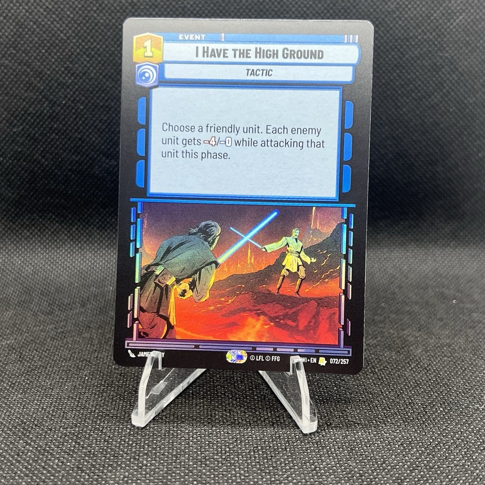 High Ground Foil Card - Star Wars Unlimited Twilight of the Republic