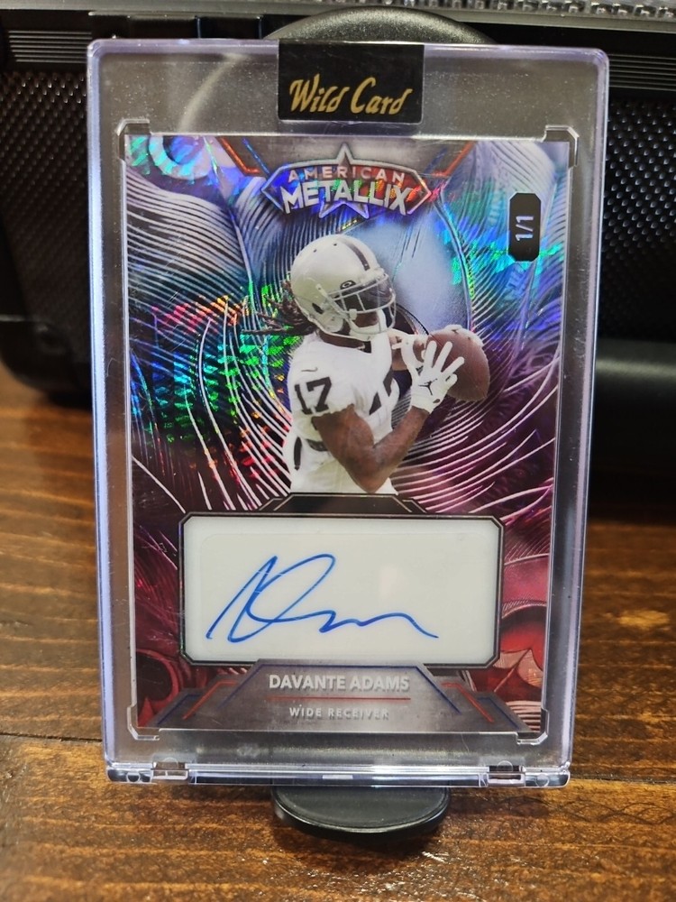 Davante Adams (1/1) Wild card American  Metallix