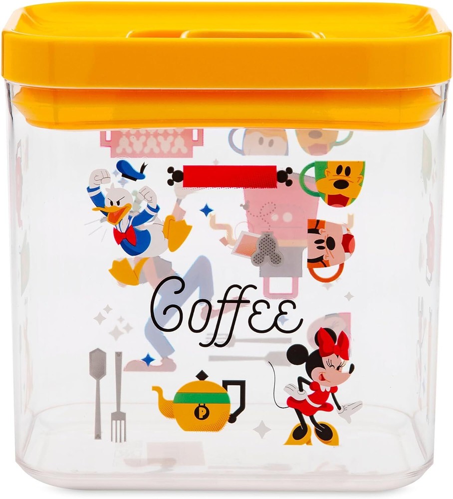 Disney Mickey Mouse and Friends Coffee Storage Container Multicolor