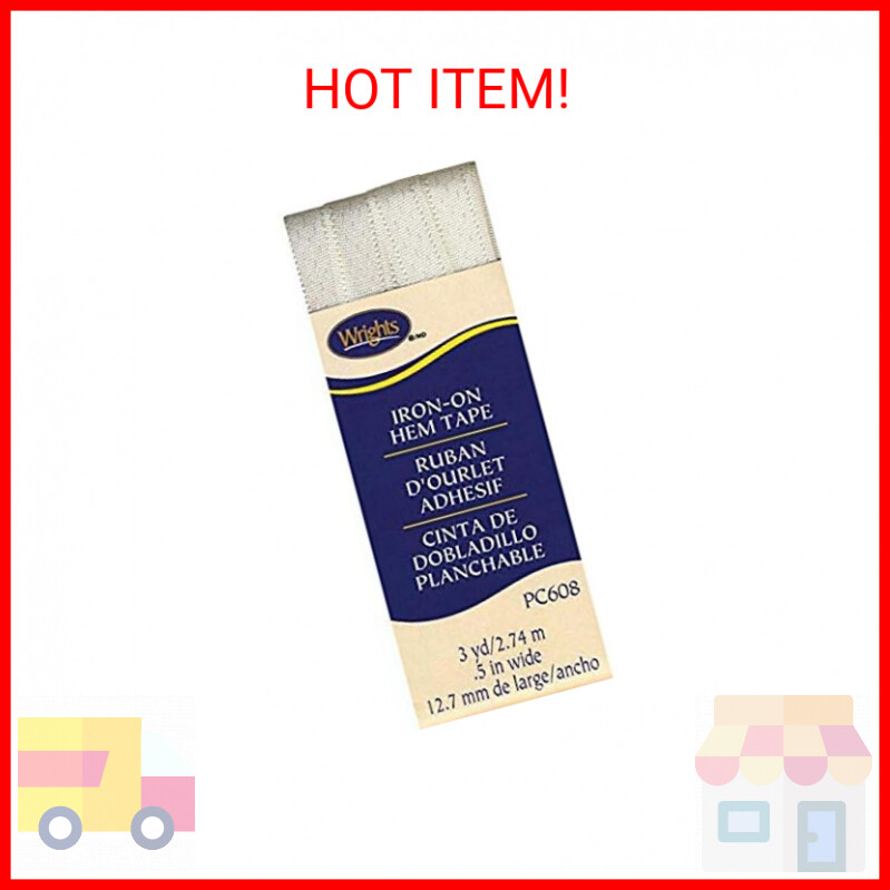 Wrights Products Iron-On Hem Tape 1/2