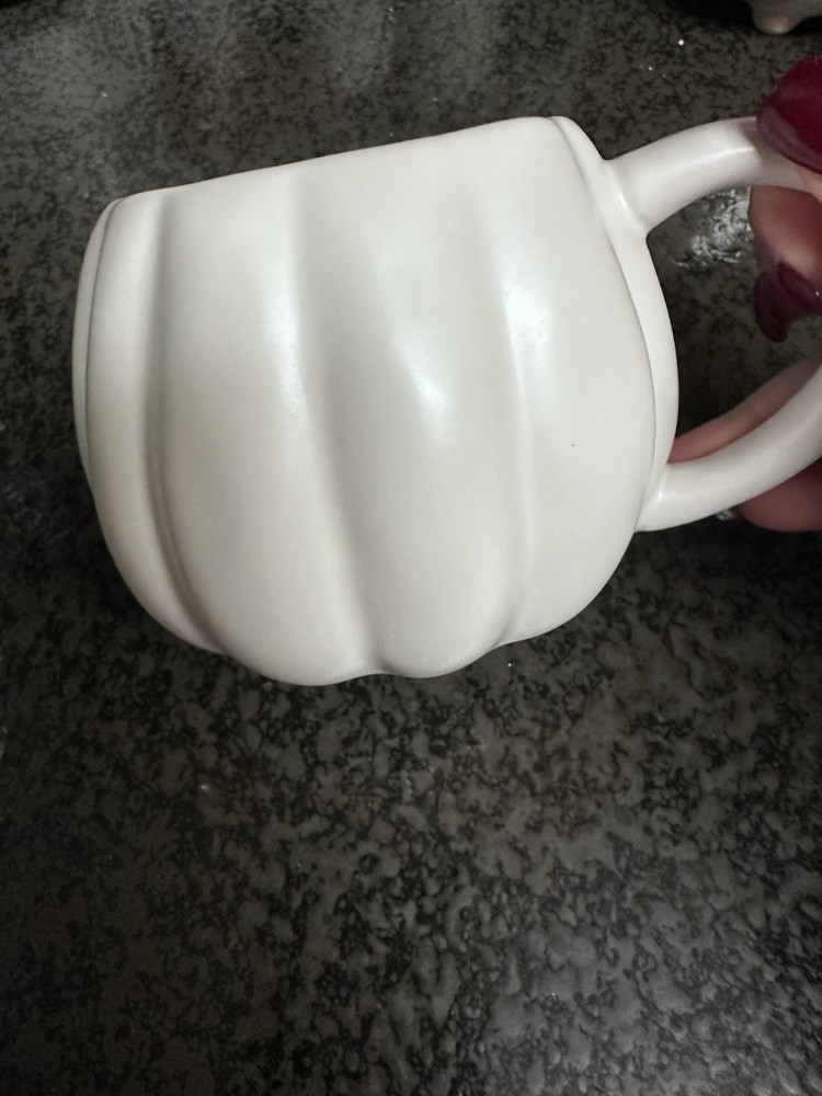 Hyde & EEK! Boutique Pumpkin Mug – White Stoneware (Target)