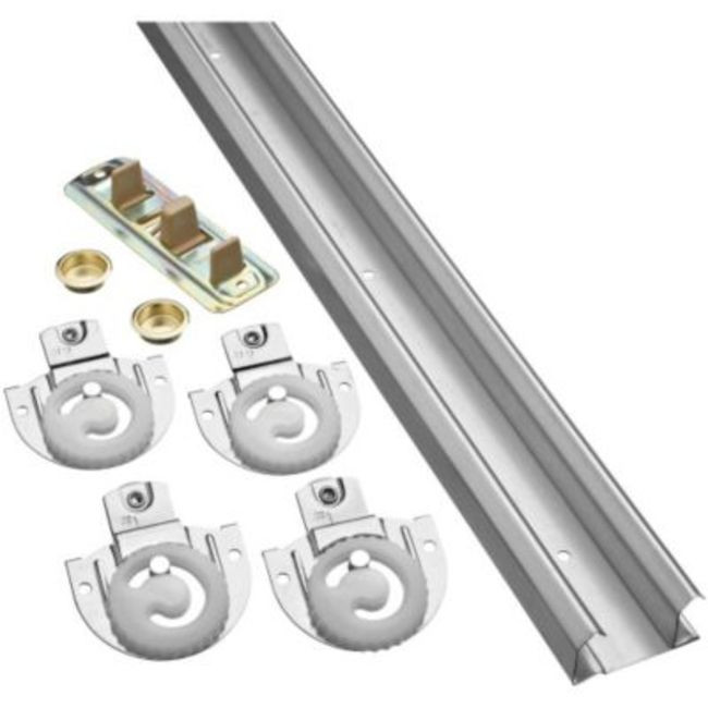 National Hardware V770D-60 Bypass Sliding Door Fitting Set for - Galvanized
