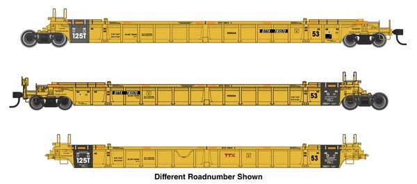 Walthers Mainline 910-55828 HO Scale NSC 3-Unit Well Car RTR TTX #785815