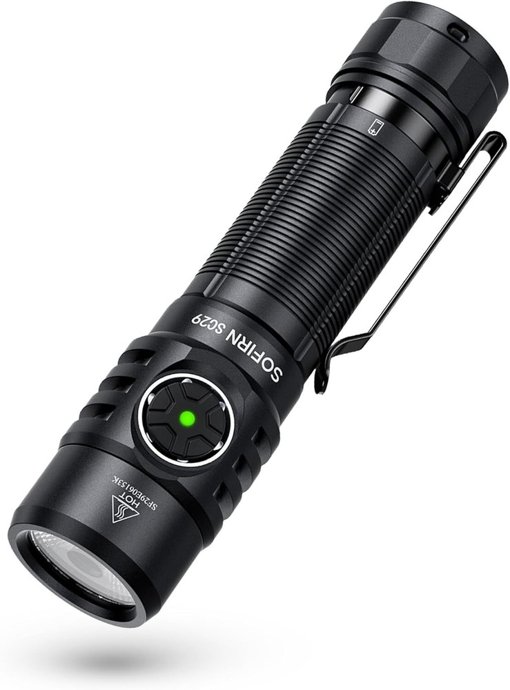 Mini High-Performance Rechargeable Flashlight - 465 Feet Throw & 50 Hour Runtime