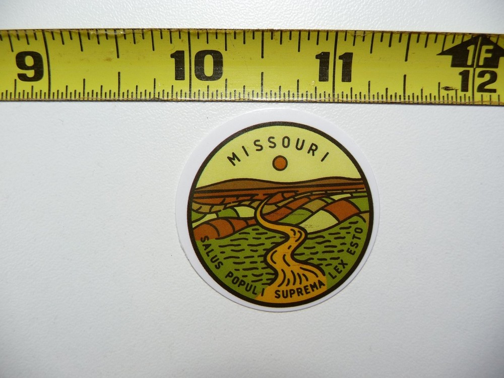 Show Missouri pride with a fun home state motto sticker decal  