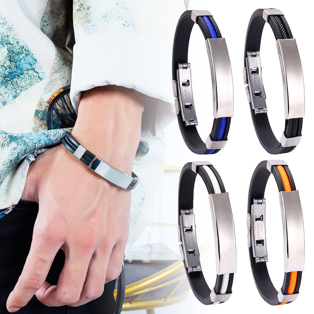 Titanium Detox Lymph Wristband for Men – Boost Energy & Unclog Lymph Nodes