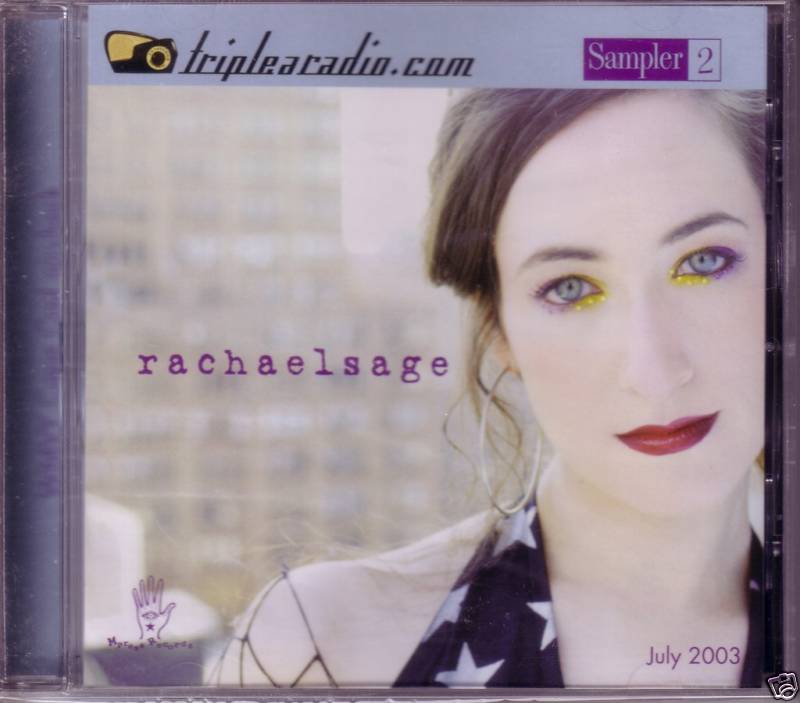 Triple A PROMO CD RACHAEL SAGE Burning Spear GARY JULES