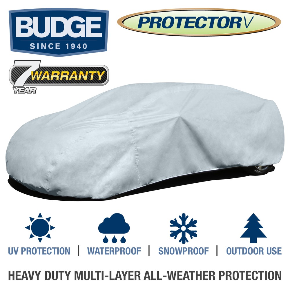 Budge Protector V Car Cover Fits Lincoln Continental 1963|Waterproof |Breathable