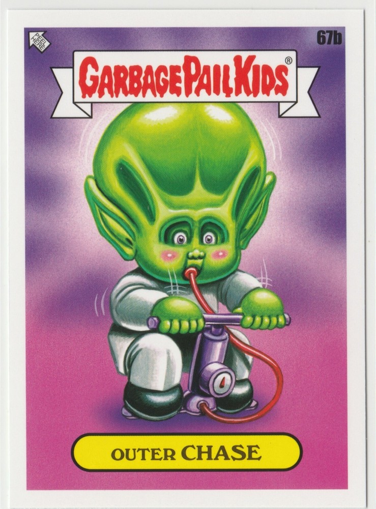 Outer Chase #67b Garbage Pail Kids GPK 2023 Intergoolactic Mayhem Trading Card