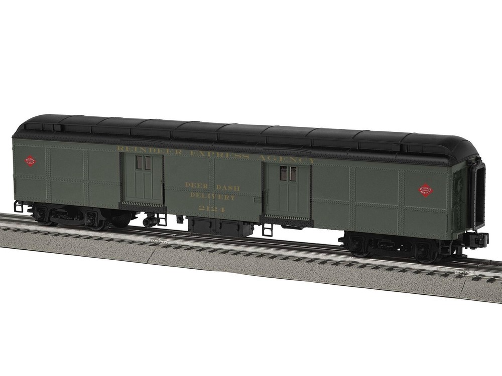 Lionel 2127220 Reindeer Express B60 Passenger Car #2124 O Gauge