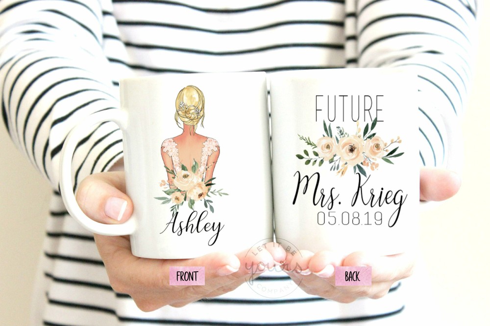 Future Mrs Mug Engagement Gift Future Mrs Gift Engagement Mug Engaged Mug Future
