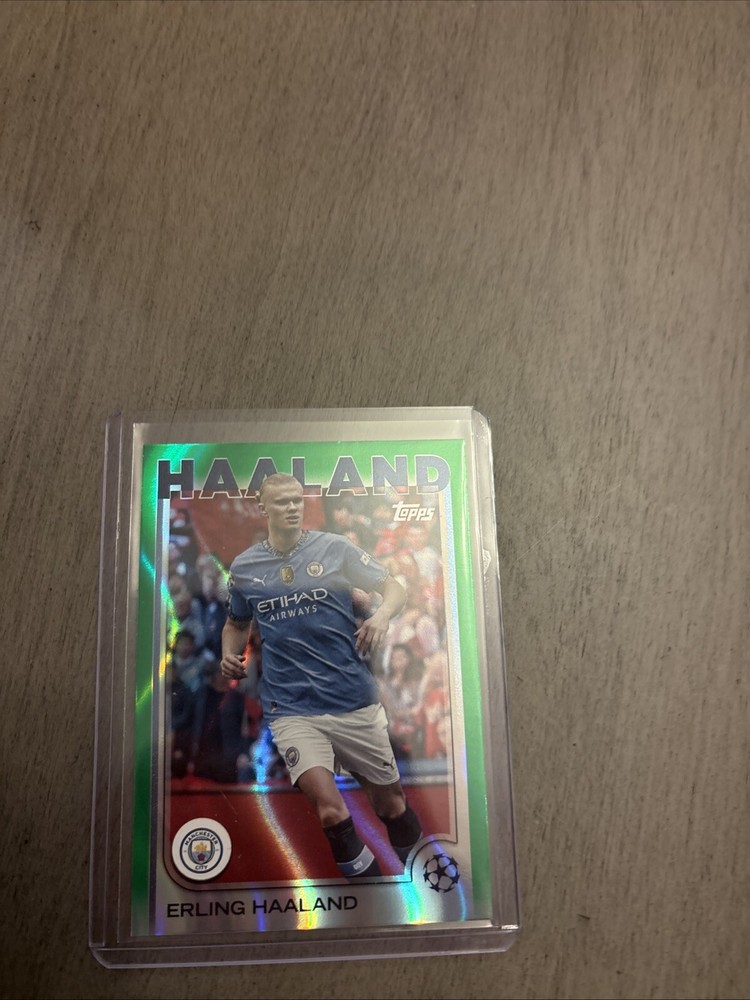 2024-25 DARK GREEN ERLING HAALAND SSP BIG PULL