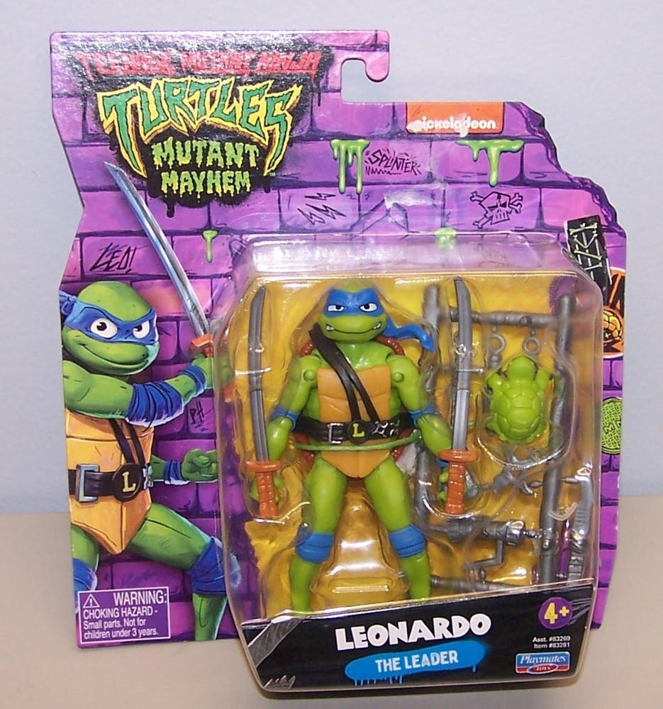 Teenage Mutant Ninja Turtles Leonardo the Leader Mutant Mayhem Figure