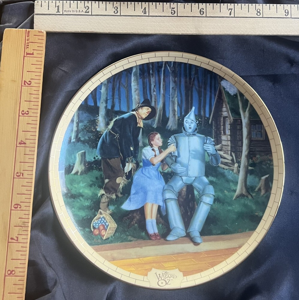 I’m A Little Rusty Yet The Road To Oz Plate Collection Bradford Exchange VTG