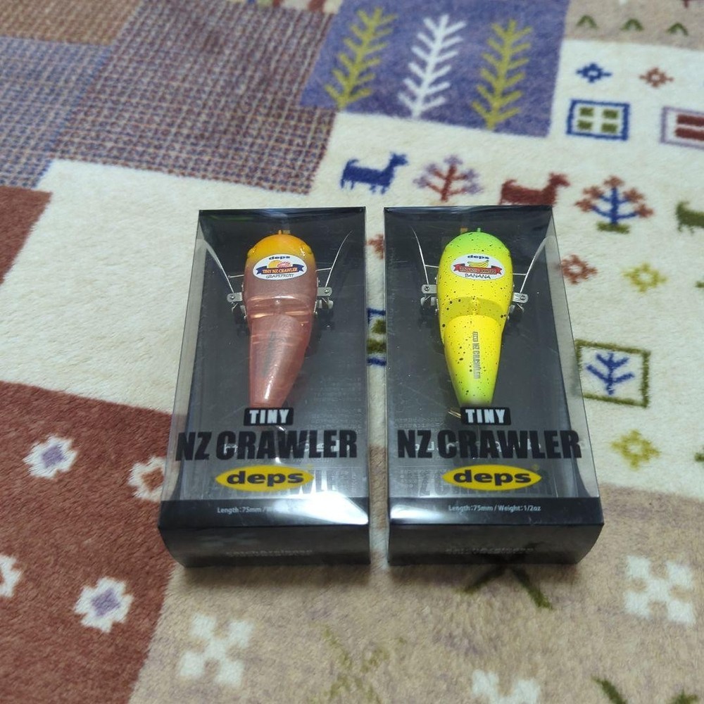 Fishing Lure deps TINY NZ CRAWLER BananaGrapefruit Not available
