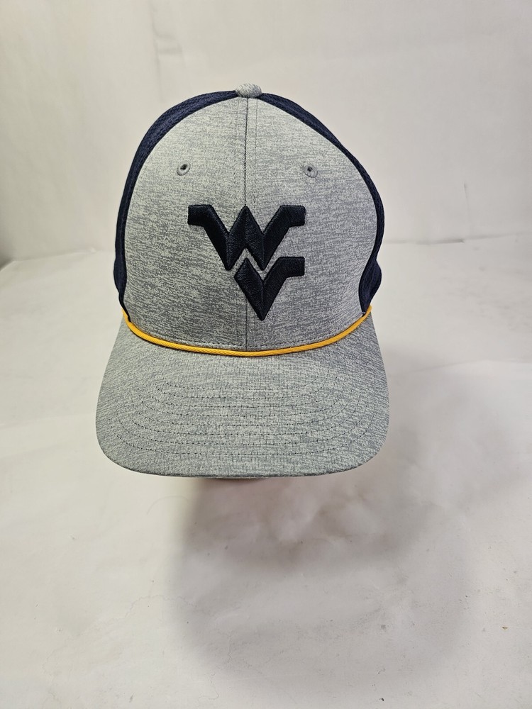 West Virginia Mountaineers 47 Fitted College Football Cap for Medium Large Sizes