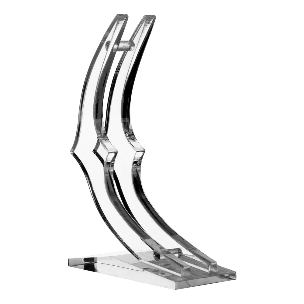 Large Base Moon Shape Holder Tabletop Flower Support