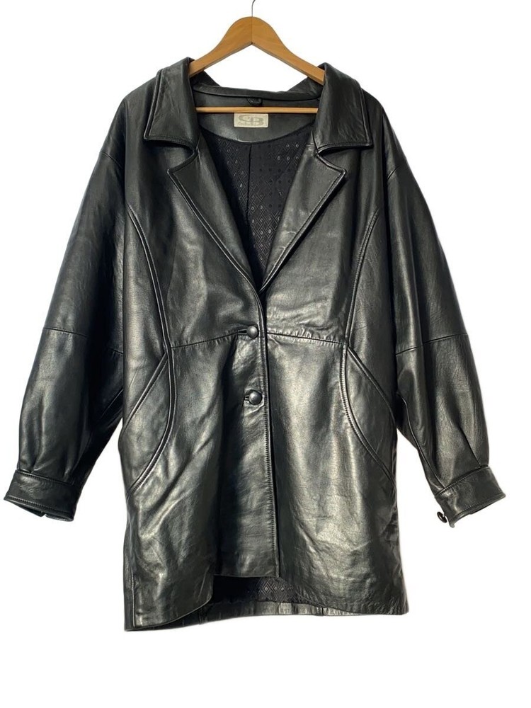 Leather Jacket Blouson/-/Sheep Leather/Blk 6681