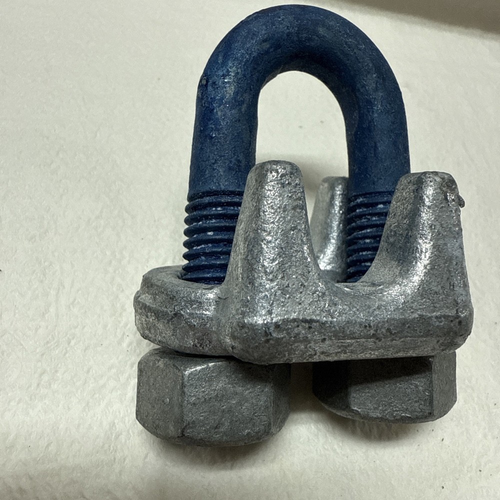 Campbell 699-0834 1/2″ Wire Rope Clip, Forged Carbon Steel, Galvanized