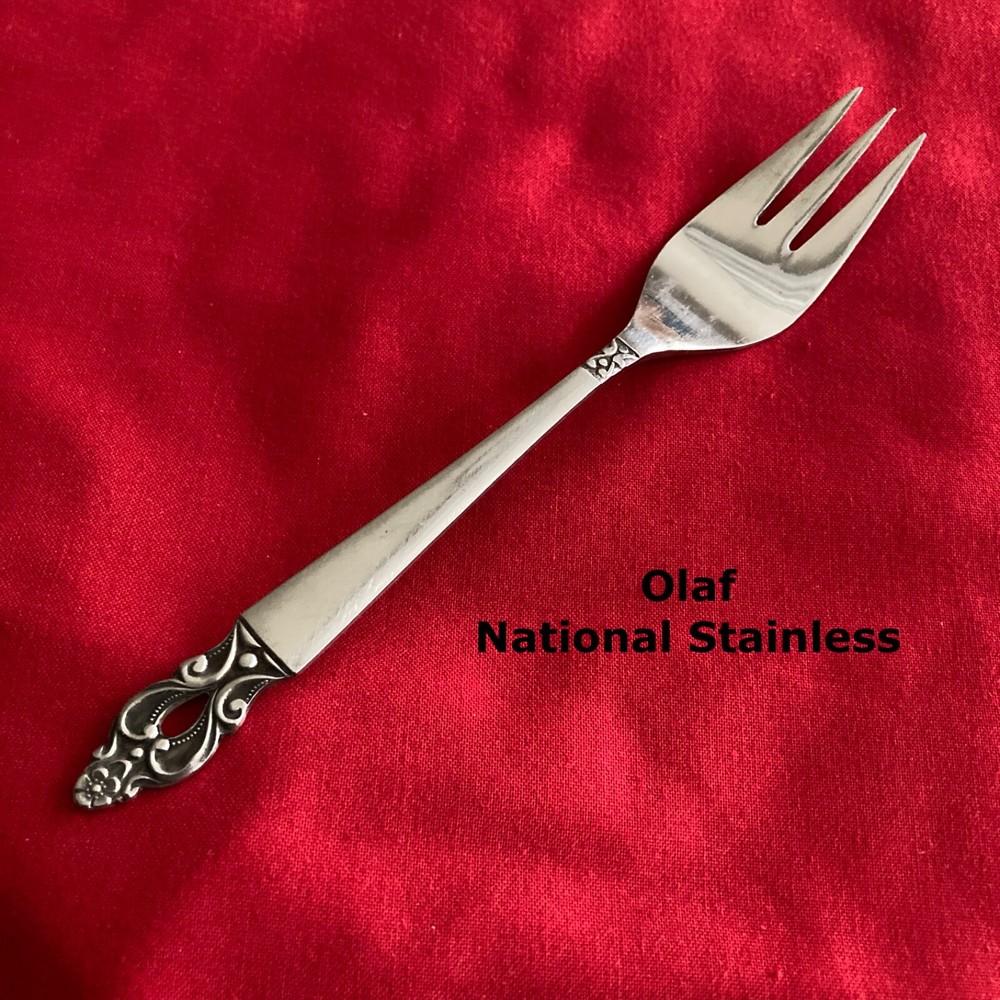 National Stainless OLAF Salad Fork 6 5/8