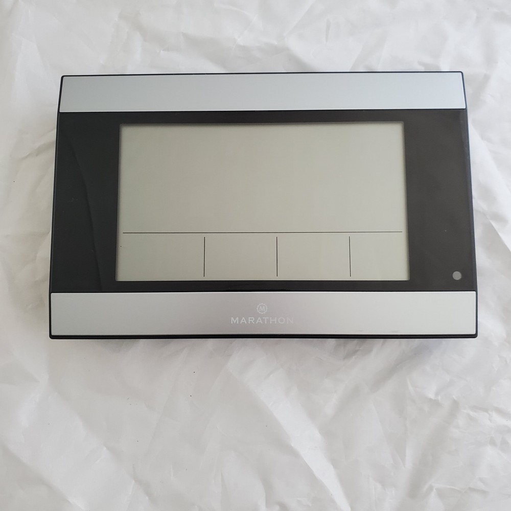 Marathon CL030052GG Atomic Digital Wall Clock Auto-Night Light Temp Date
