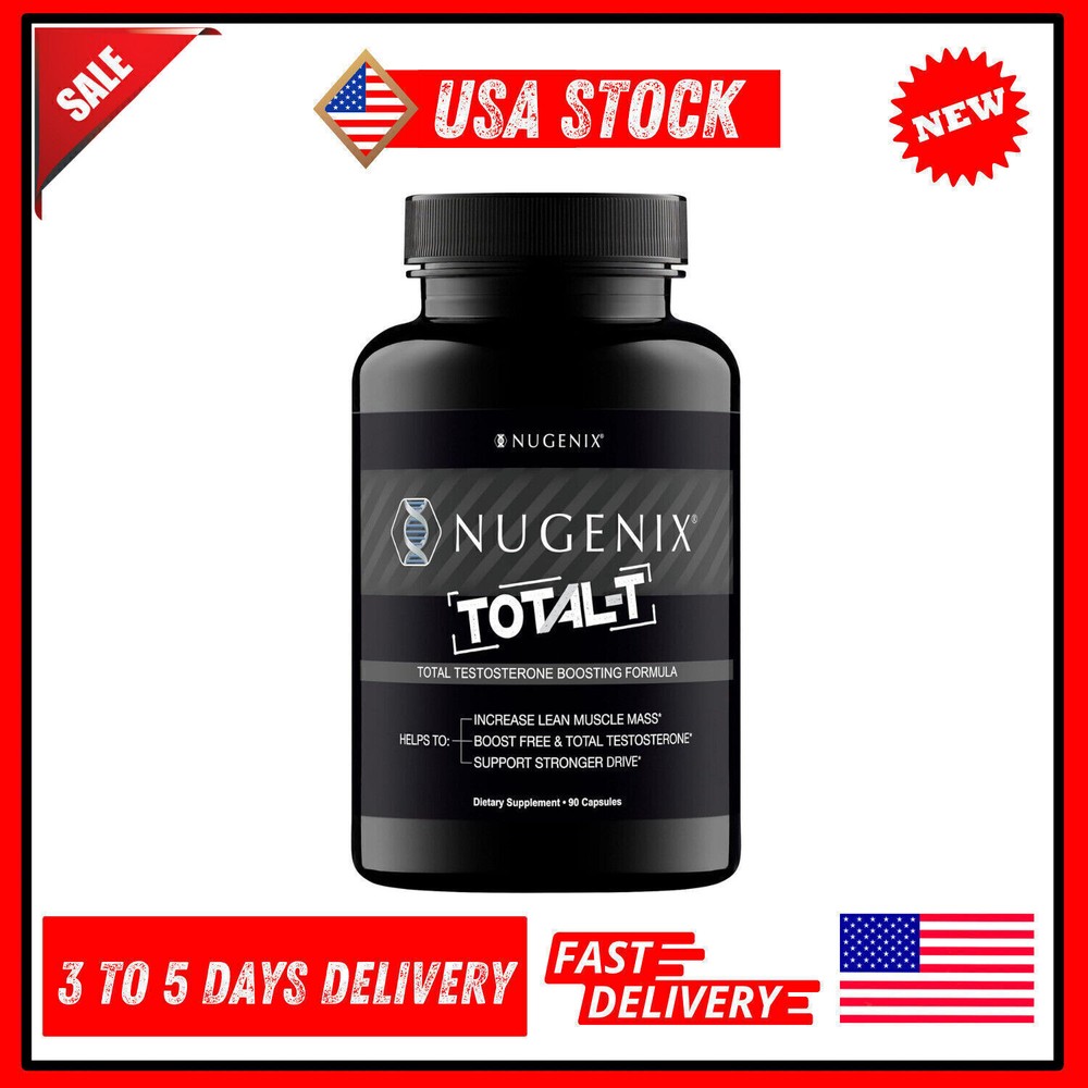 Nugenix Total-T Testosterone Booster 90 Capsules Free ship Expiry 12/2026