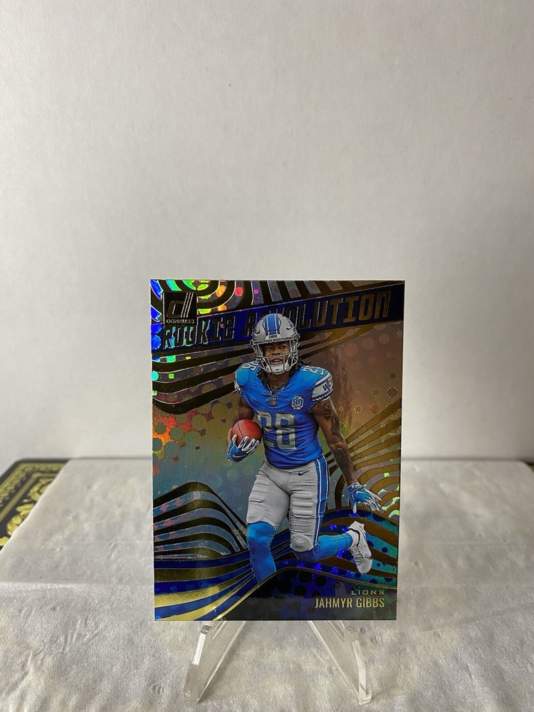 2023 Donruss Jahmyr Gibbs Rookie Revolution #RR-9 Detroit Lions