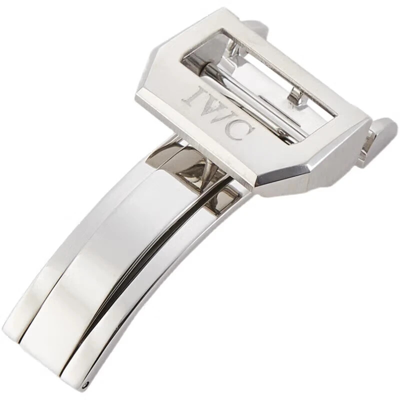 Stainless Steel Folding Clasp Watchband Buckle for IWC Pilot Mark Portuguese