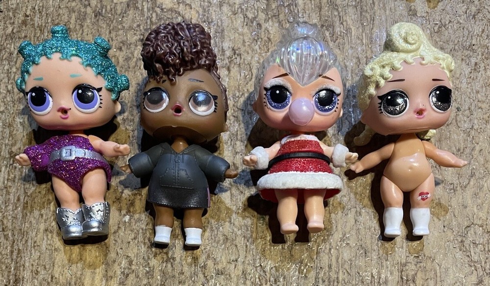 LOL Surprise Doll Lot of 4 Assorted Dolls with Accessories