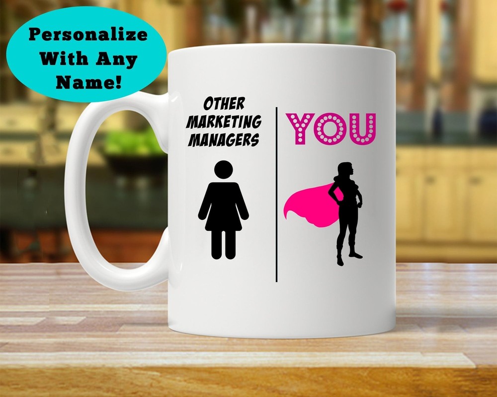 Marketing Manager Gift For Her Marketing Manager Birthday Gift Marketing Manager