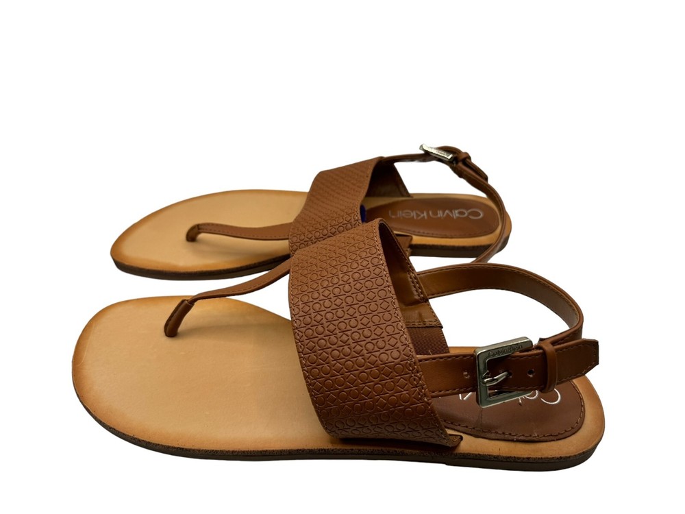 Calvin Klein Dark Natural Womens KCBROKIE2-M Shoes New in Box