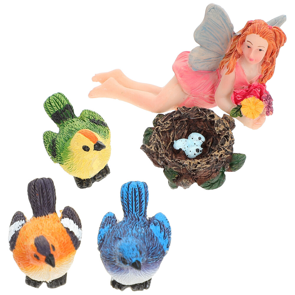 Small Fairies Figurines Accessories Planter Pot Hanger Decorations