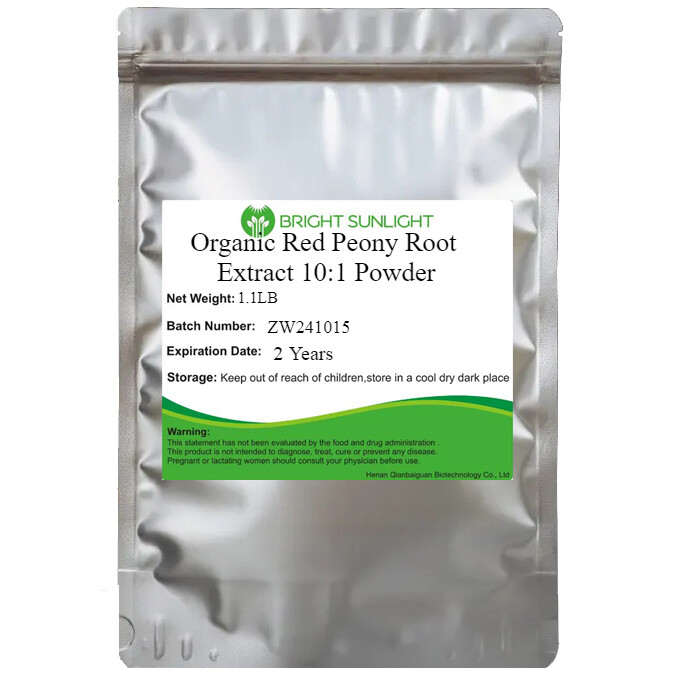 1.1LB Organic Red Peony Root 10:1 Extract Powder Chi Shao for Health