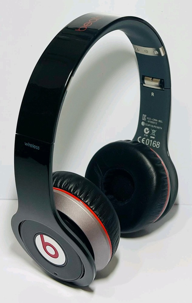 Beats by Dr. Dre Wireless Headphones ✅️Black Glossy   💯TESTED