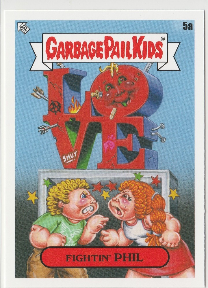 Fightin Phil 5a Garbage Pail Kids GPK 2021 Vacation Series Card