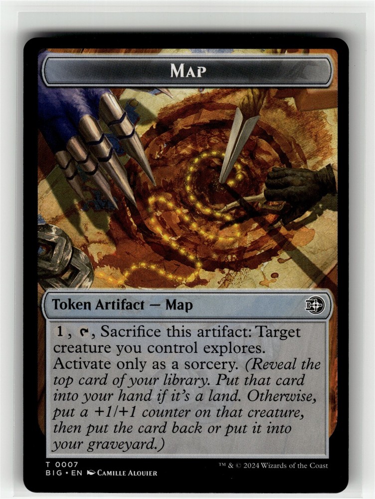 MAP TOKEN The Big Score #7 BIG(NM+)(MTG)