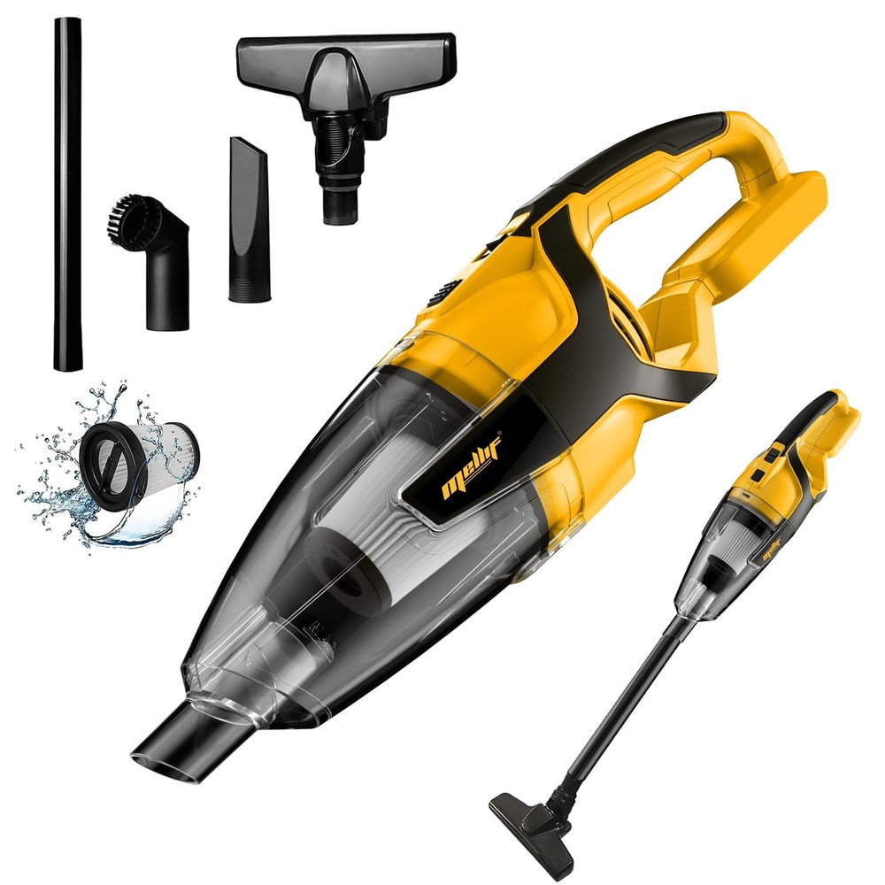 MORCLIN 120W Cordless Handheld Vacuum Cleaner Compatible with Dewalt 20v Max