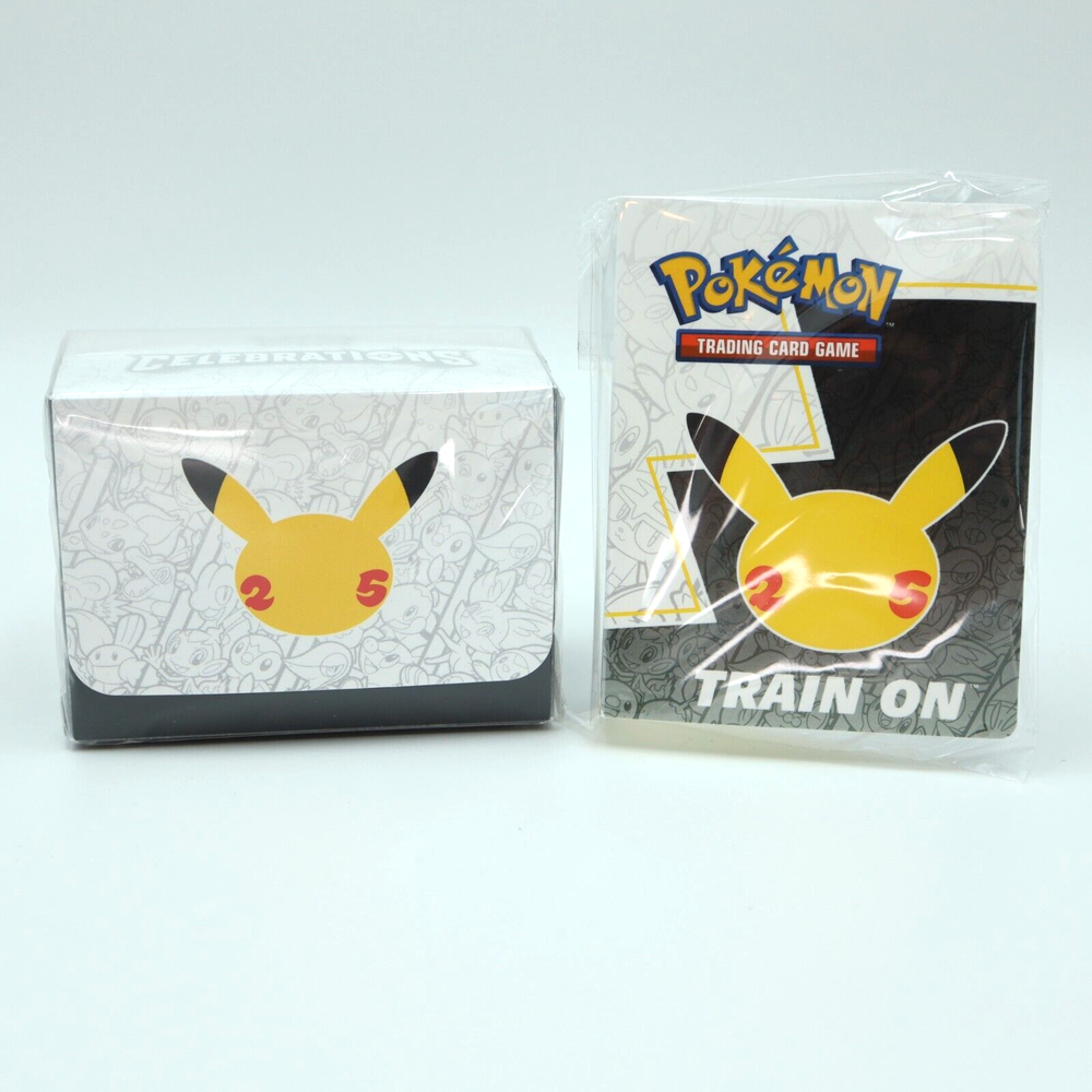 25th Anniversary Deck Box Mini Binder Album TCG Pokemon Center Celebrations NEW
