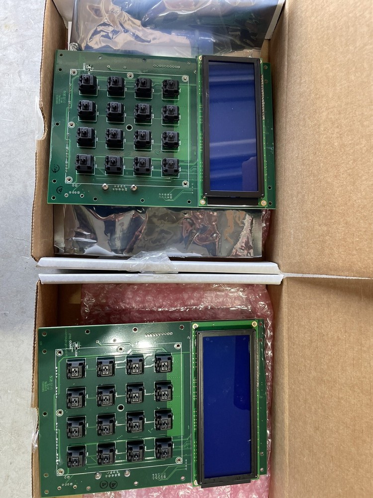 Two OTIS ELEVATOR COMPASS COP KEYPAD ASSEMBLY AAA26800AZN1 For Parts