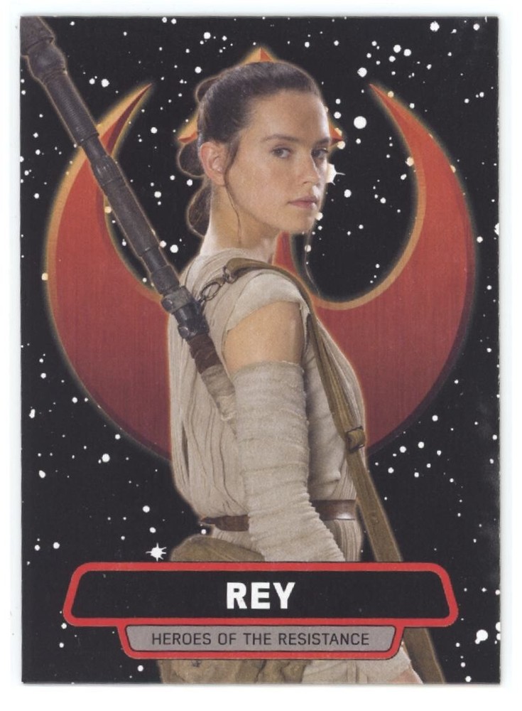 REY 2015 Topps Star Wars Journey to the Force Heroes of the Resistance #R-1 *QTY