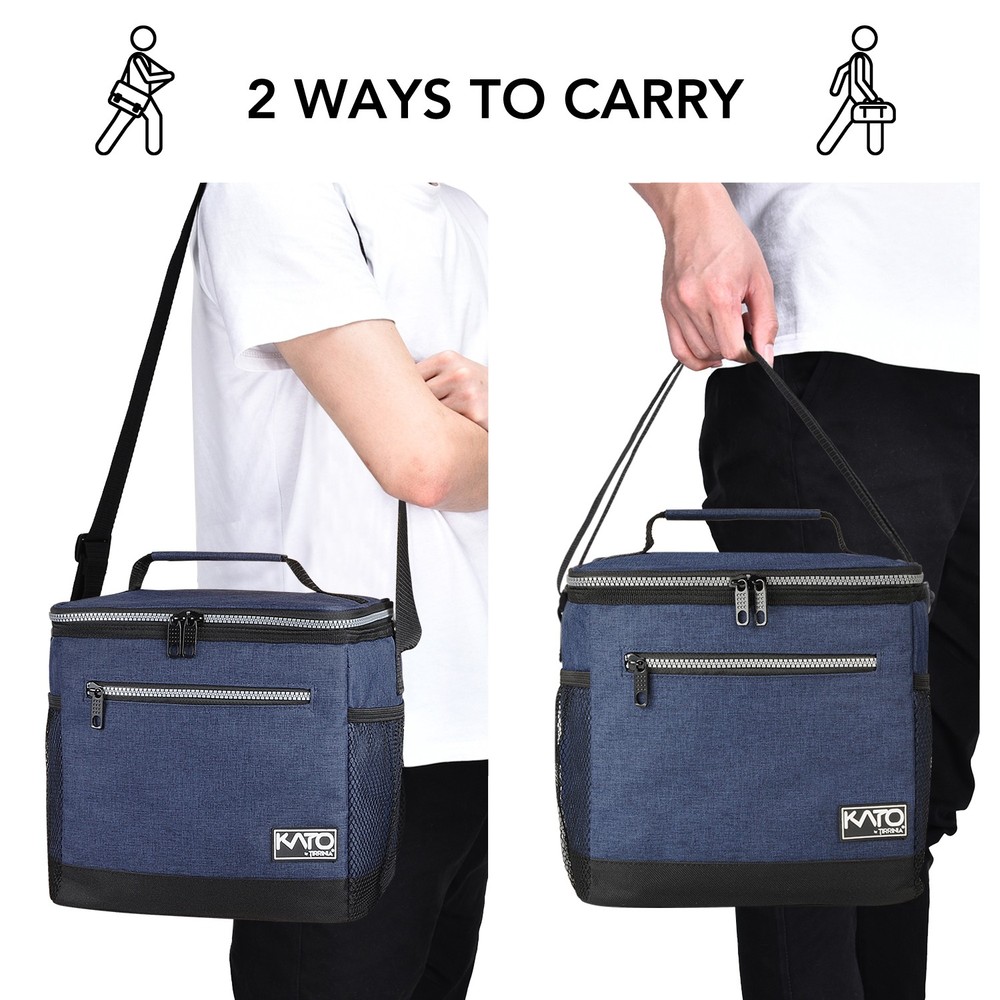 Insulated Leakproof Lunch Tote for Women Men Kids Large Cooler Bag