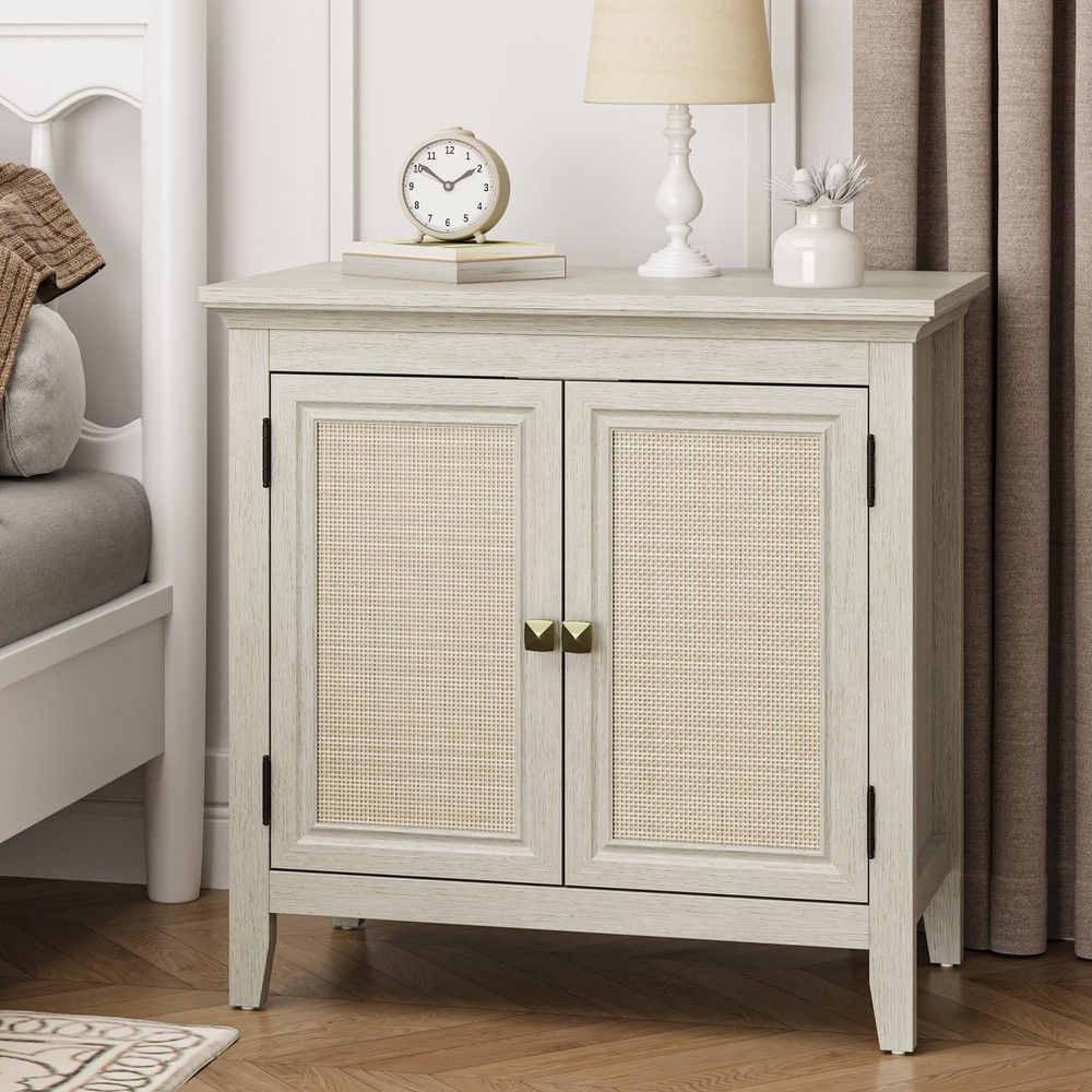 RoyalCraft Rattan Door Kitchen Sideboard Cabinet for Stylish Storage
