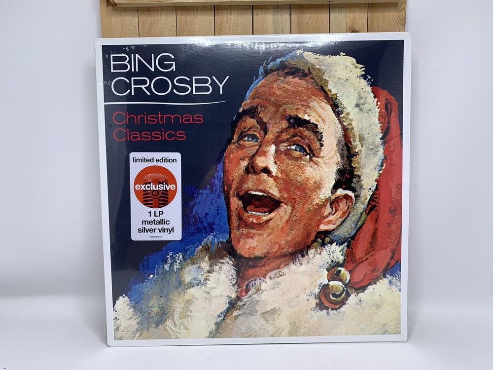Bing Crosby - Christmas Classics (Metallic Silver Vinyl Record) - Brand New