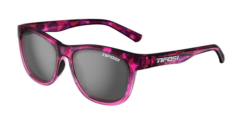 Optics Swank Sunglasses (Pink Confetti/Smoke Lenses)