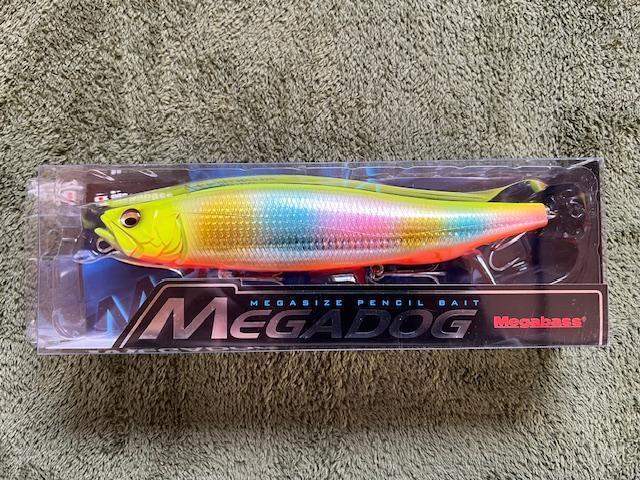 Fishing Lure Megabass Megadog 220 Sunset Rainbow