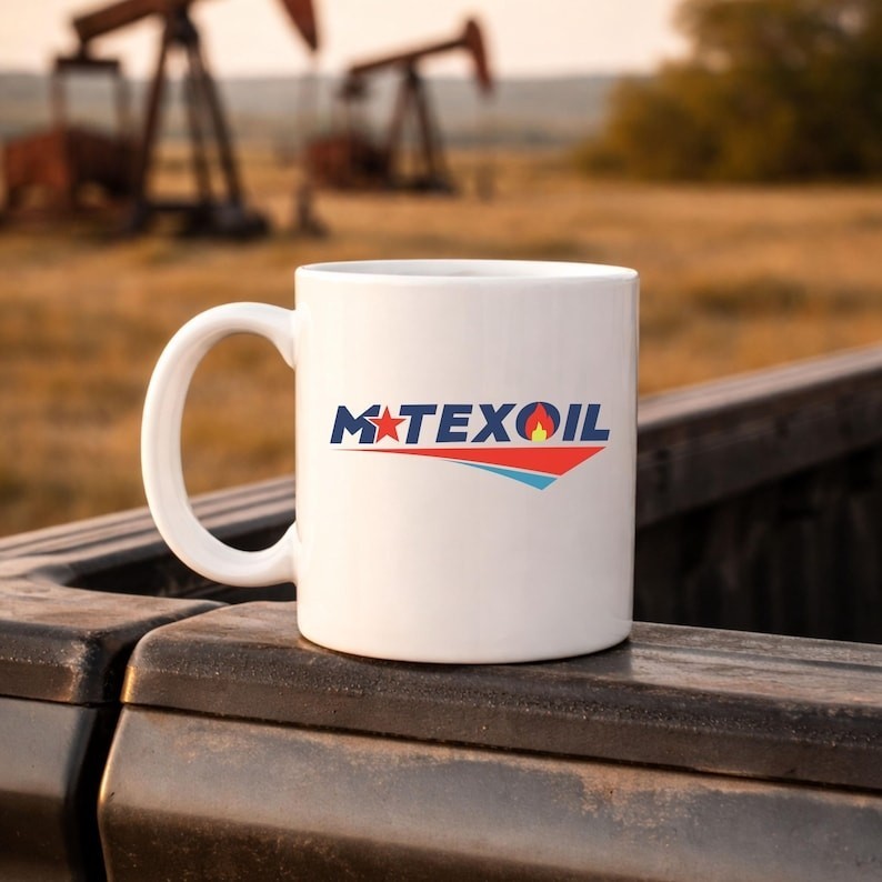 MTEX Oil Ceramic Mug, Oilfield TV Show Fan Mug, Gift Mug