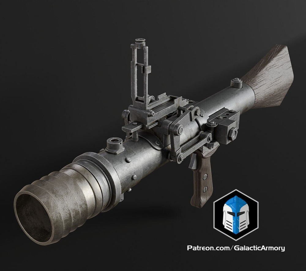 Custom 3D Printed MPL-57 Barrage Launcher Replica Prop 1:1 (Painted)