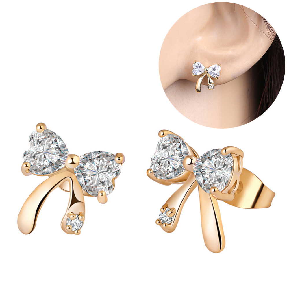 Stylish Rhinestone Drop Earrings for Girls and Friends
