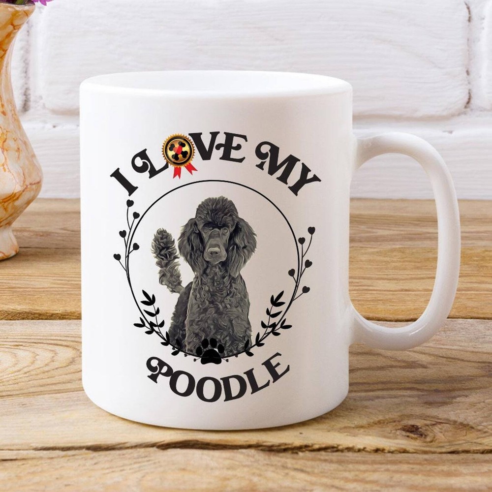 Poodle White Coffee Mug Poodle Coffee Mug Poodle Gift Poodle Owner Gift Poodle C